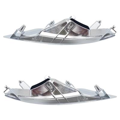 Rareelectrical - New Front Right And Front Right Fog Light Trim Compatible With Nissan Armada S 8 Cyl 5.6L Armada Sv - Image 3
