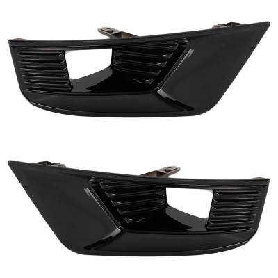 Rareelectrical - Front Left And Front Right Fog Light Trim Compatible With Nissan Armada Sl 8 Cyl 5.6L 2021-2023 By - Image 2
