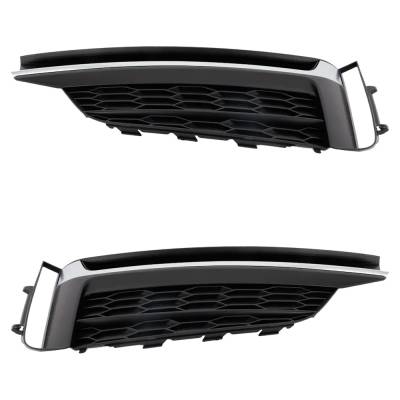 Rareelectrical - New Front Left And Front Right Fog Light Cover Compatible With Audi A5 Sportback Prestige 4 Cyl 2.0L - Image 5
