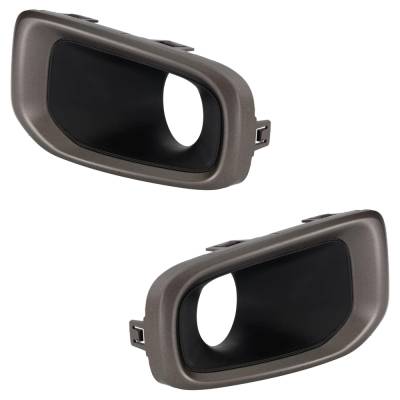 Rareelectrical - New Front Left And Front Right Fog Light Trim Compatible With Jeep Renegade Sport 4 Cyl 2.4L - Image 3
