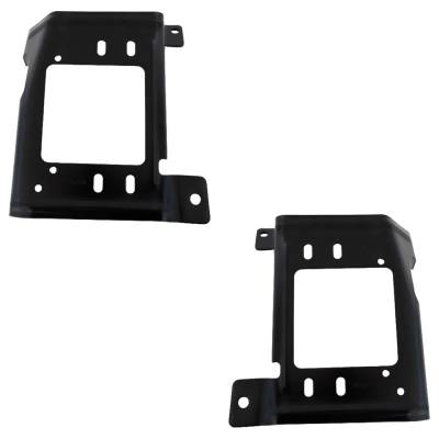 Rareelectrical - New Front Left Inner And Front Right Inner Bumper Bracket Compatible With Ford F-250 Super Duty Xlt - Image 2