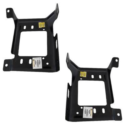 Rareelectrical - New Front Left Inner And Front Right Inner Bumper Bracket Compatible With Ford F-350 Super Duty King - Image 4