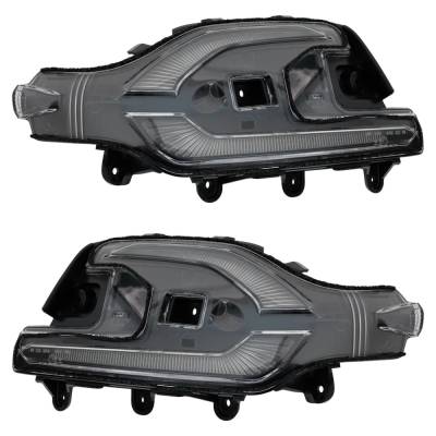 Rareelectrical - New Pair Of Mirror Turn Signal Light Compatible With Hyundai Palisade Sel 6 Cyl 3.8L Palisade - Image 2