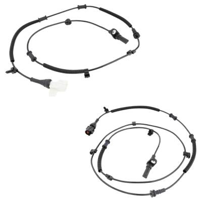 Rareelectrical - New Rear Left And Rear Right Abs Speed Sensor Compatible With Ford F-150 Stx 8 Cyl 4.6L F-150 Xl 8 - Image 2