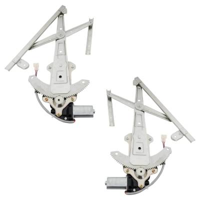 Rareelectrical - New Front Left And Front Right Window Regulator Compatible With Subaru Legacy Gt 4 Cyl 2.5L Outback - Image 4