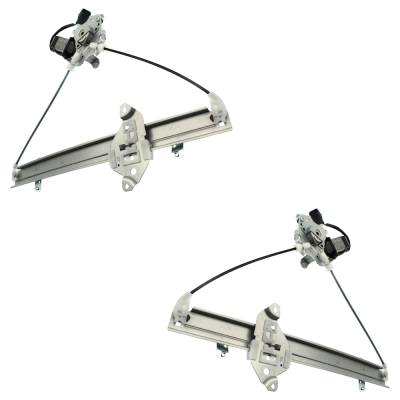 Rareelectrical - New Front Left And Front Right Window Regulator Compatible With Mitsubishi Outlander Ls Outlander Se - Image 3