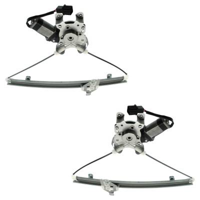 Rareelectrical - New Front Left And Front Right Window Regulator Compatible With Mitsubishi Outlander Ls Outlander Se - Image 4