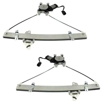 Rareelectrical - New Front Left And Front Right Window Regulator Compatible With Mitsubishi Outlander Ls Outlander Se - Image 5
