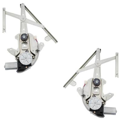 New Front Left And Front Right Window Regulator Compatible With Subaru Baja Turbo 4 Cyl 2.5L Legacy