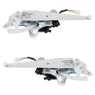 Rareelectrical - New Rear Left And Rear Right Window Regulator Compatible With Scion Toyota Highlander Base 4 Cyl - Image 6