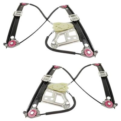 Rareelectrical - New Front Left And Front Right Window Regulator Compatible With Mercedes Benz S500 Base S430 4Matic - Image 4