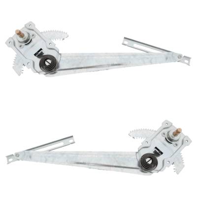 Rareelectrical - New Front Left And Front Right Window Regulator Compatible With Toyota Pickup Dlx Turbo 4 Cyl 2.4L - Image 2