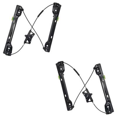 Rareelectrical - New Front Left And Front Right Window Regulator Compatible With Mercedes Benz Gle350 Base 6 Cyl 3.5L - Image 4