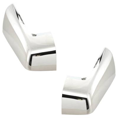 Rareelectrical - New Pair Of Mirror Cover Compatible With Chevrolet Gmc Sierra 1500 Pro 8 Cyl 5.3L Silverado 1500 Lt - Image 3