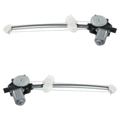 Rareelectrical - New Rear Left And Rear Right Window Regulator Compatible With Honda Civic Se Civic Si 2012-2015 By - Image 6