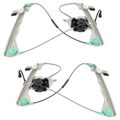 Rareelectrical - New Rear Left And Rear Right Window Regulator Compatible With Buick Pontiac Rendezvous Cxl Plus 6 - Image 6