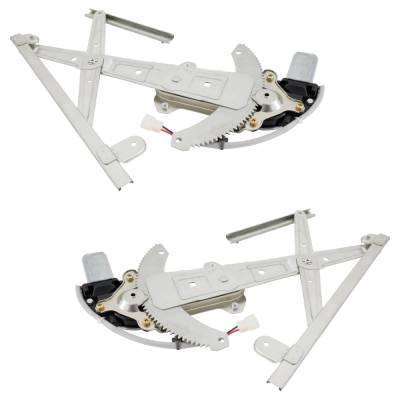 Rareelectrical - New Front Left And Front Right Window Regulator Compatible With Subaru Legacy Gt 4 Cyl 2.5L Outback - Image 5