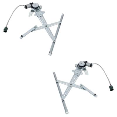 Rareelectrical - New Rear Left And Rear Right Window Regulator Compatible With Infiniti Nissan Murano Le 6 Cyl 3.5L - Image 6