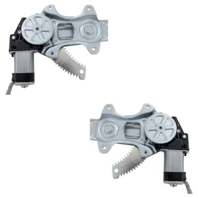 Rareelectrical - New Rear Left And Rear Right Window Regulator Compatible With Infiniti Nissan Murano Le 6 Cyl 3.5L - Image 8