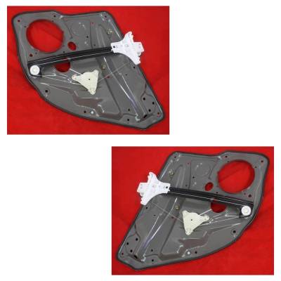 Rareelectrical - New Rear Left And Rear Right Window Regulator Compatible With Volkswagen Golf Tdi Golf Gl 1999-2006 - Image 3