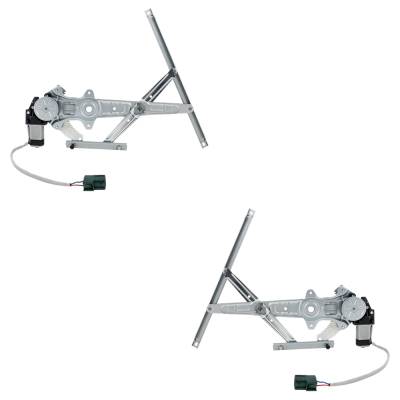Rareelectrical - New Rear Left And Rear Right Window Regulator Compatible With Infiniti Nissan Q70 5.6 Luxe 8 Cyl - Image 2