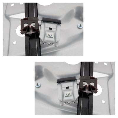 Rareelectrical - New Front Left And Front Right Window Regulator Compatible With Volkswagen Jetta Gl 4 Cyl 1.8L Golf - Image 5