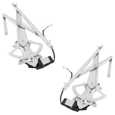 Rareelectrical - New Front Left And Front Right Window Regulator Compatible With Toyota Sequoia Sr5 8 Cyl 4.7L Tundra - Image 2