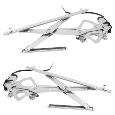 Rareelectrical - New Front Left And Front Right Window Regulator Compatible With Toyota Sequoia Sr5 8 Cyl 4.7L Tundra - Image 6