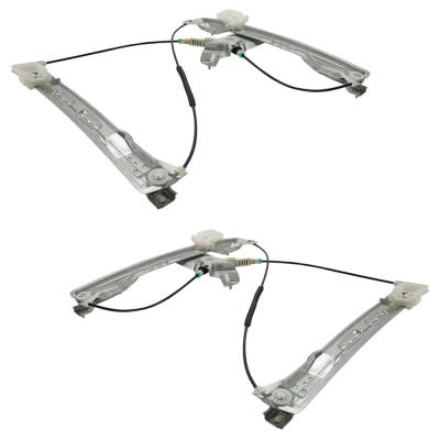 Rareelectrical - New Front Left And Front Right Window Regulator Compatible With Lincoln Mkt Base 6 Cyl 3.7L Mkt - Image 2