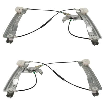 Rareelectrical - New Front Left And Front Right Window Regulator Compatible With Lincoln Mkt Base 6 Cyl 3.7L Mkt - Image 4