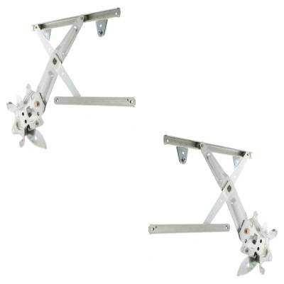 Rareelectrical - New Rear Left And Rear Right Window Regulator Compatible With Toyota Camry Xle 4 Cyl 2.2L Camry Le 4 - Image 2