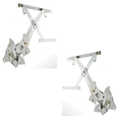 Rareelectrical - New Rear Left And Rear Right Window Regulator Compatible With Toyota Camry Xle 4 Cyl 2.2L Camry Le 4 - Image 3