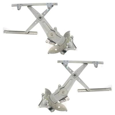 Rareelectrical - New Rear Left And Rear Right Window Regulator Compatible With Toyota Camry Xle 6 Cyl 3.0L Camry Le 6 - Image 4