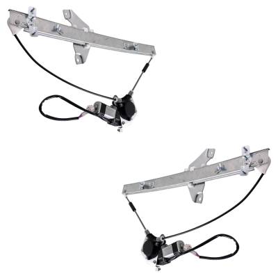 Rareelectrical - Front Left And Front Right Window Regulator Compatible With Toyota Rav4 Base 4 Cyl 2.0L 1996-2000 By - Image 3