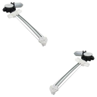 Rareelectrical - New Rear Left And Rear Right Window Regulator Compatible With Honda Civic Hybrid Civic Lx 2012-2015 - Image 3