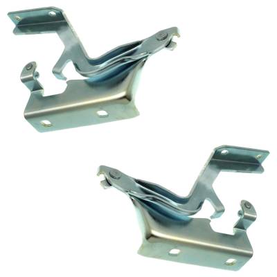 Rareelectrical - New Pair Of Hood Hinge Compatible With Nissan Nv2500 Sv 8 Cyl 5.6L Nv2500 S 6 Cyl 4.0L 2012-2021 By - Image 2