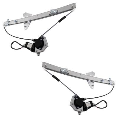 Rareelectrical - Front Left And Front Right Window Regulator Compatible With Toyota Rav4 Base 4 Cyl 2.0L 1996-2000 - Image 2