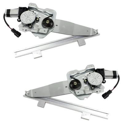 New Rear Left And Rear Right Window Regulator Compatible With Saturn Sl1 Base Sl Base 1996-2002 By
