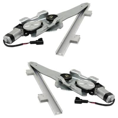 Rareelectrical - New Rear Left And Rear Right Window Regulator Compatible With Saturn Sl1 Base Sl Base 1996-2002 By - Image 3