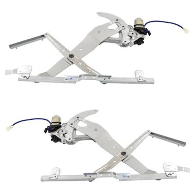 Rareelectrical - New Front Left And Front Right Window Regulator Compatible With Subaru Outback I 4 Cyl 2.5L Impreza - Image 4