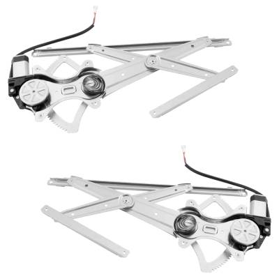 Rareelectrical - New Front Left And Front Right Window Regulator Compatible With Toyota Tundra Base 6 Cyl 4.0L Tundra - Image 4