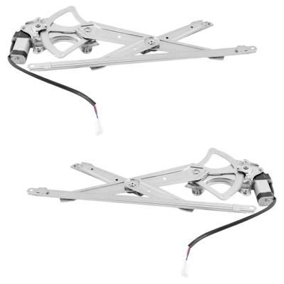 Rareelectrical - New Front Left And Front Right Window Regulator Compatible With Toyota Tundra Base 8 Cyl 4.7L Tundra - Image 5