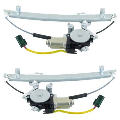 Rareelectrical - New Front Left And Front Right Window Regulator Compatible With Nissan Juke S 4 Cyl 1.6L Juke Sv 4 - Image 4