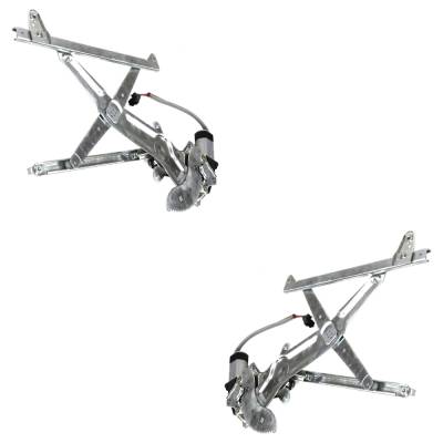 Rareelectrical - New Front Left And Front Right Window Regulator Compatible With Toyota Camry Le 4 Cyl 2.2L Camry Xle - Image 3