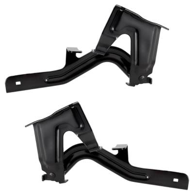 New Pair Of Hood Hinge Compatible With Nissan Pathfinder Rock Creek 6 Cyl 3.5L Pathfinder Sv 6 Cyl
