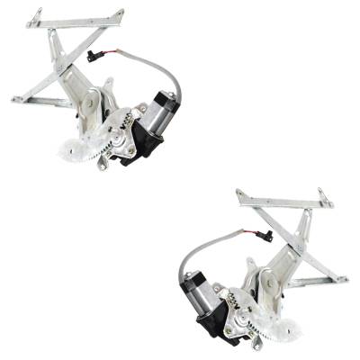 Rareelectrical - New Front Left And Front Right Window Regulator Compatible With Toyota Camry Le 4 Cyl 2.2L Camry Ce - Image 2