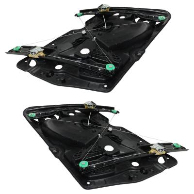 Rareelectrical - New Front Left And Front Right Window Regulator Compatible With Volkswagen Gti Wolfsburg Edition - Image 2