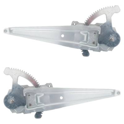 Rareelectrical - New Rear Left And Rear Right Window Regulator Compatible With Toyota Yaris Base Yaris S 2007-2012 By - Image 4