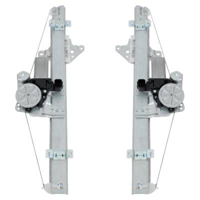 Rareelectrical - New Front Left And Front Right Window Regulator Compatible With Nissan Altima Edition One 4 Cyl 2.0L - Image 2