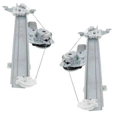 Rareelectrical - New Front Left And Front Right Window Regulator Compatible With Nissan Altima Edition One 4 Cyl 2.0L - Image 5
